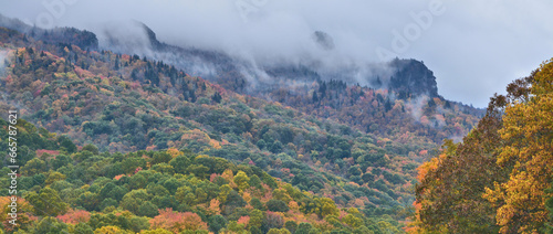 Clouds in the fall