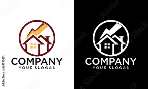 Home Bolt Logo Vector, Electric House Logo Icon Design Element, Design Illustration