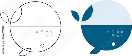  blue whale icon