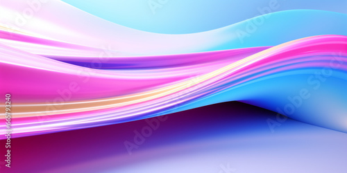 ABSTRACT BACKGROUND: Glow Neon Glowing Speed Lines. Data transfer.. Abstract Art Design Banner for Technology, Science, Cyberspace and Beauty.