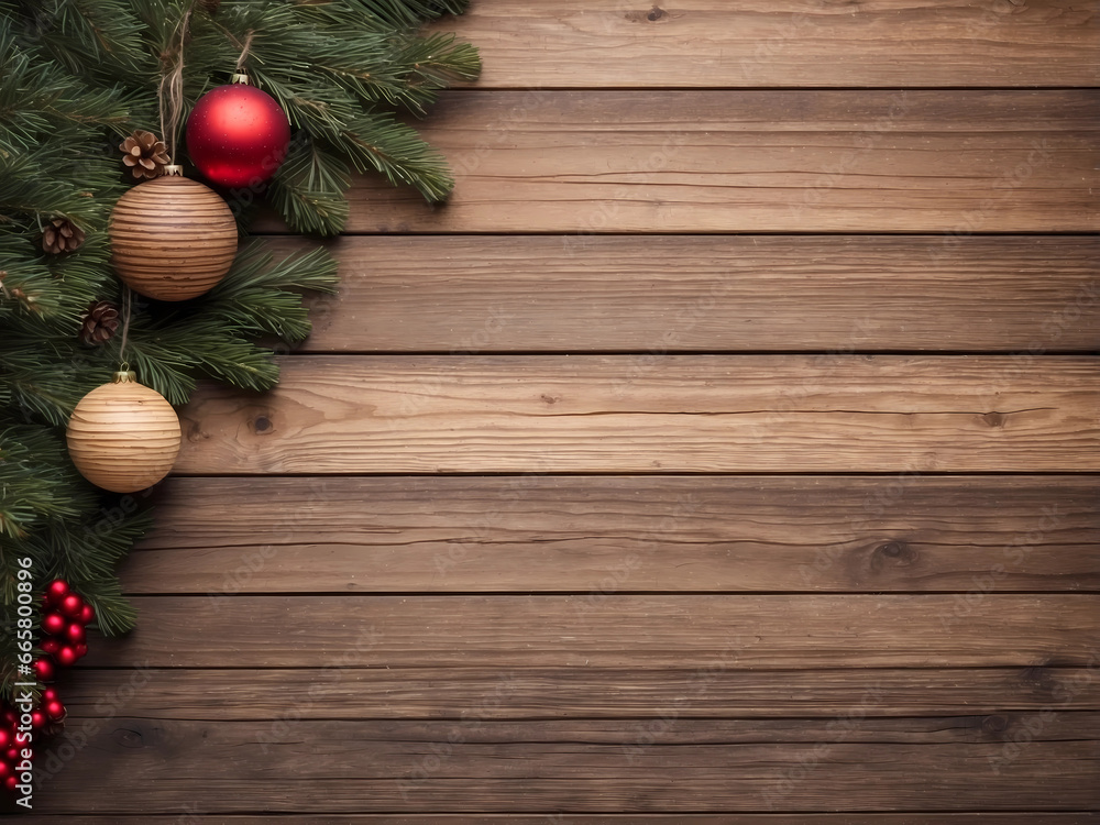 wooden background for Christmas season. wooden background for Christmas season.
