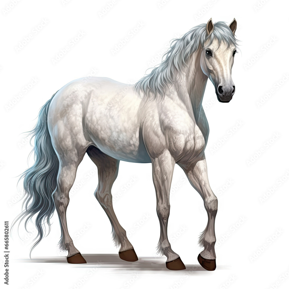Realistic Pony in Full View
, Medieval Fantasy RPG Illustration Realistic Pony in Full View
, Medieval Fantasy RPG Illustration