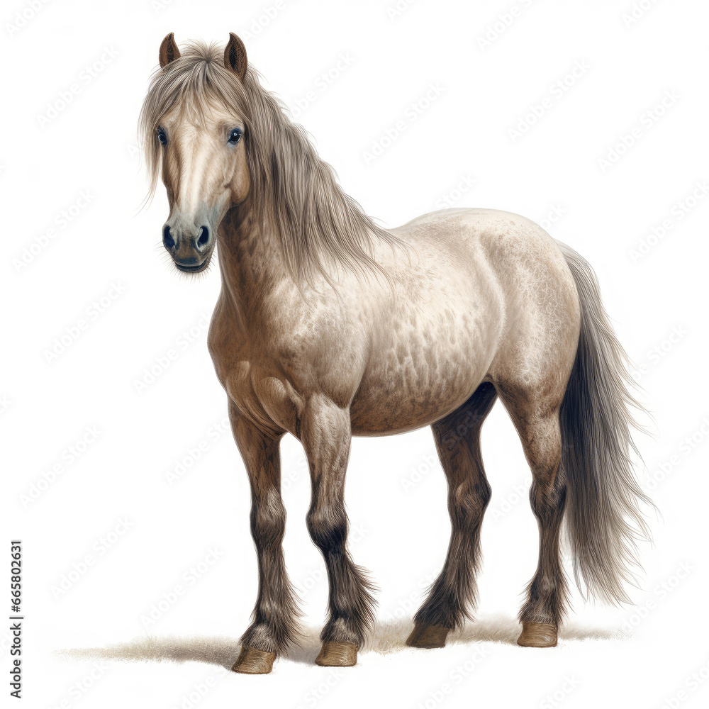 Realistic Pony in Digital Art
, Medieval Fantasy RPG Illustration Realistic Pony in Digital Art
, Medieval Fantasy RPG Illustration