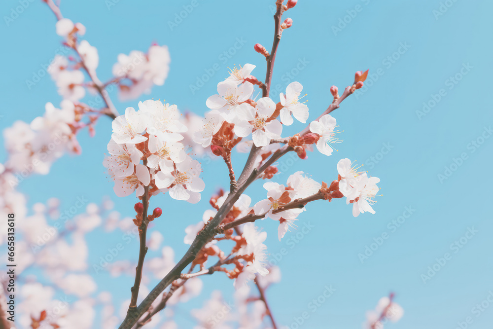 An abstract close-up of a two-colored blossom, featuring a combination of pink and white petals, photographed against a natural background, creating a delicate and visually pleasing contras An abstract close-up of a two-colored blossom, featuring a combination of pink and white petals, photographed against a natural background, creating a delicate and visually pleasing contras