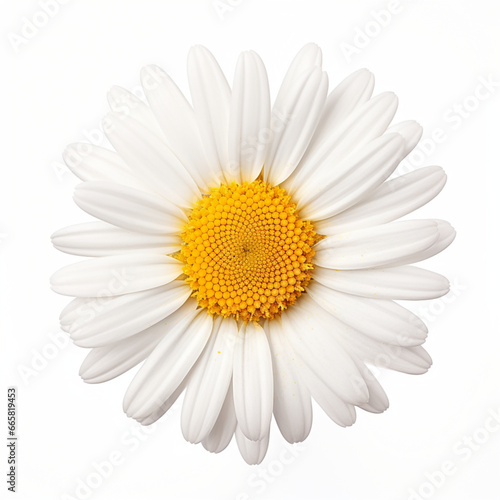 daisy isolated on white background © DenisIgnatenco