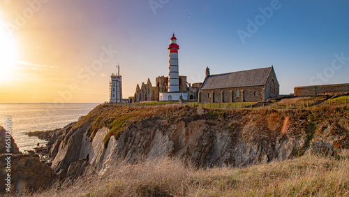 Tableau sur toile brest fnistere in french britania atlantic ocean coastline between le conquet an