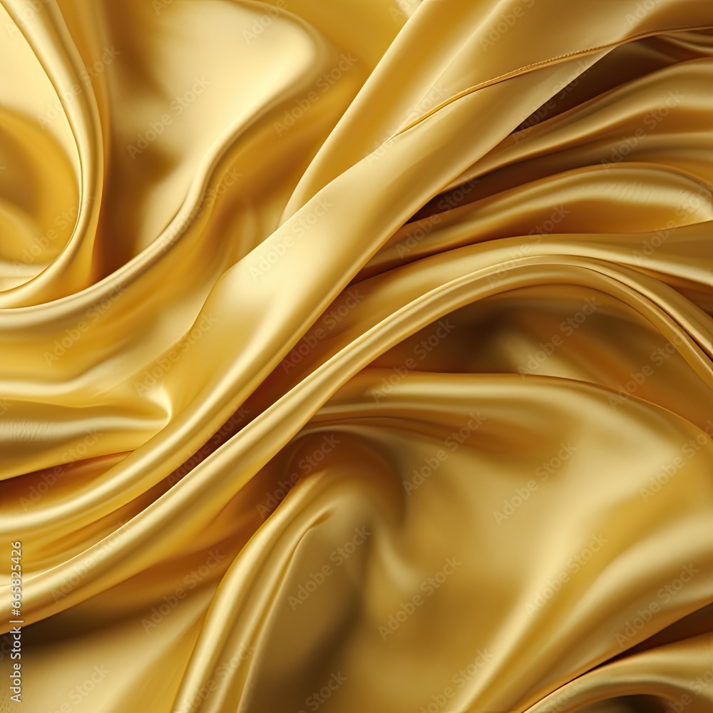 Fototapeta premium golden satin background - generative ai