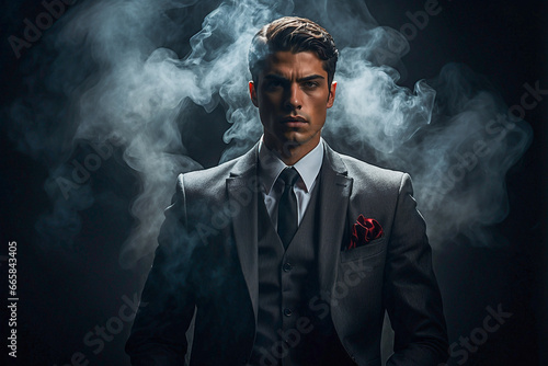 businessman with smoke © 3y3broda