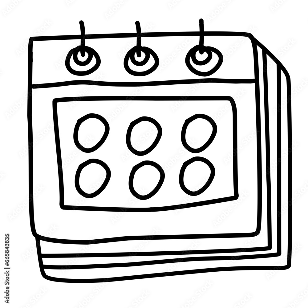 calendar line icon calendar line icon