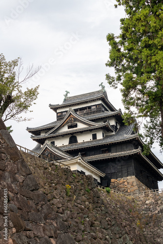 Donjon of Matsue castle in Shimane  Japan