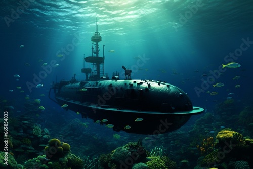 Submarine. Generative AI
