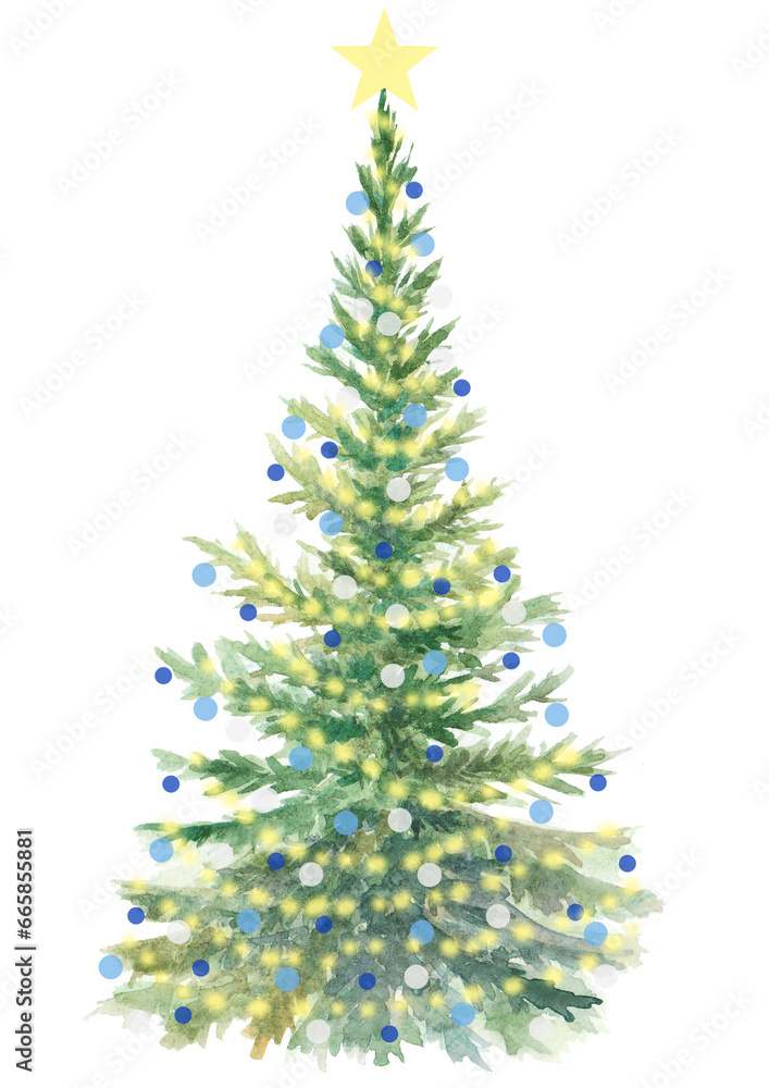 Fototapeta premium Christmas colors gradient background