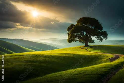 tree in field