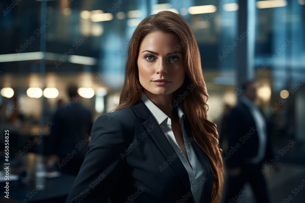 Portrait photography of a successful business executive in a confident and bold pose Portrait photography of a successful business executive in a confident and bold pose