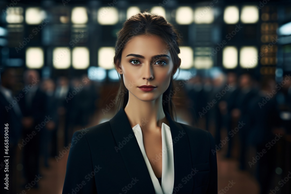 A woman lawyer portrait