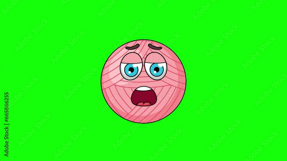 yarn ball cartoon with relief, exhaustion, or a sigh of disappointment face
yarn ball cartoon with relief, exhaustion, or a sigh of disappointment face