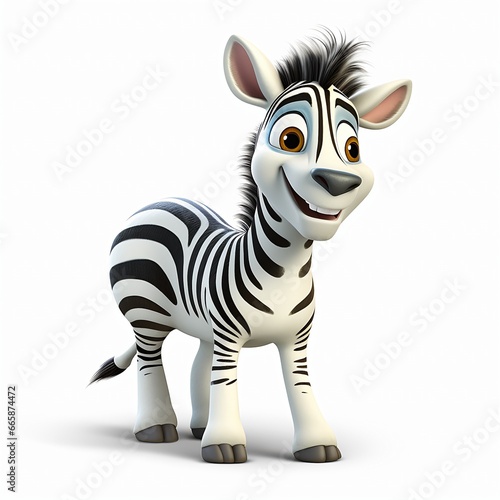 zebra standing smile face cartoon still rating general boy avatar race look photo
