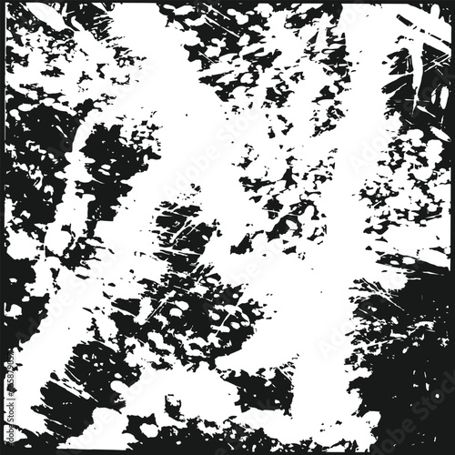white and black brush stroke grunge abstract background illustration vector