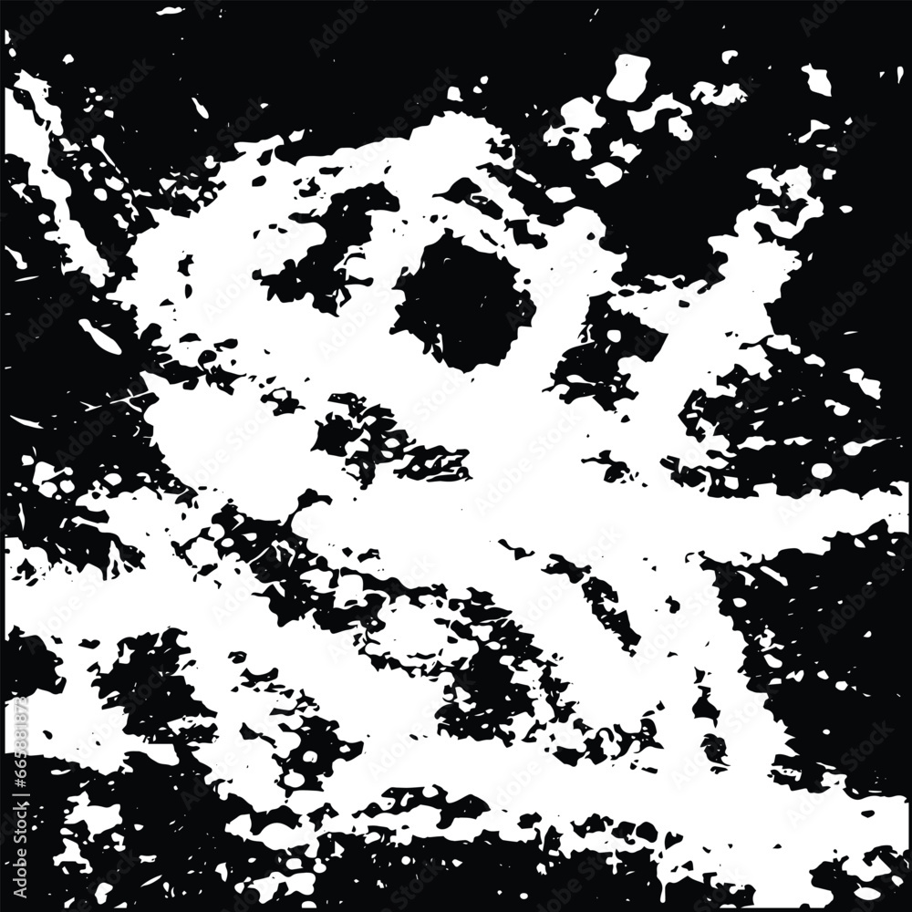 white and black  brush stroke grunge abstract  background illustration vector