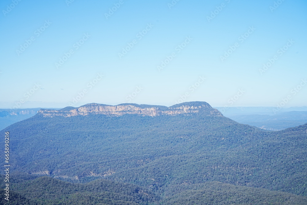 Fototapeta premium Blue Mountains National Park in Australia - オーストラリア ブルーマウンテン 国立公園