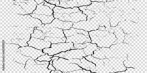 land is drying. Dried up agricultural land. Fragmented soil with cracks. Dry land without water. background