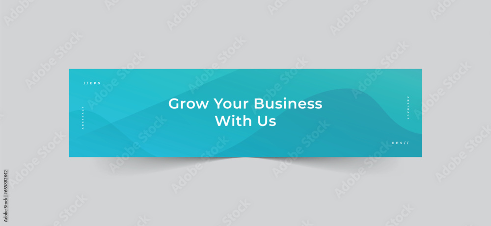 Abstract technology linkedin banner template Abstract technology linkedin banner template