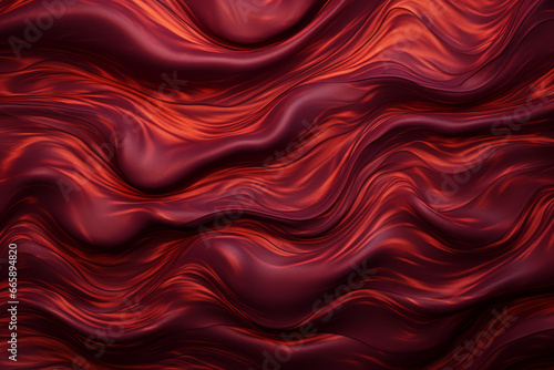 Red wavy californium material texture  closeup