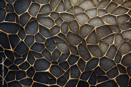 Elemental mendelevium material texture, structure closeup