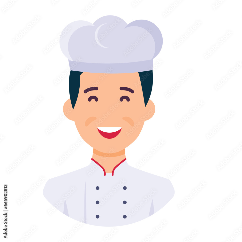 Chef Flat icon