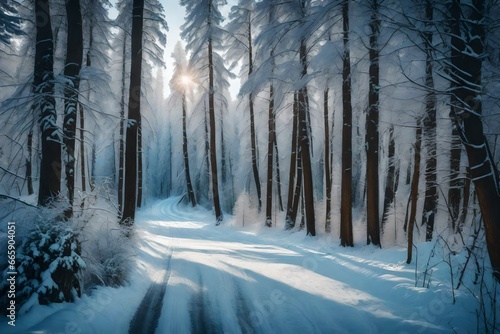 winter forest in winter © Zaini