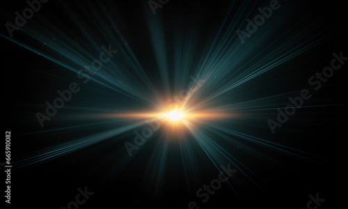Light effect ray shining sun bright flash Special lens flare 