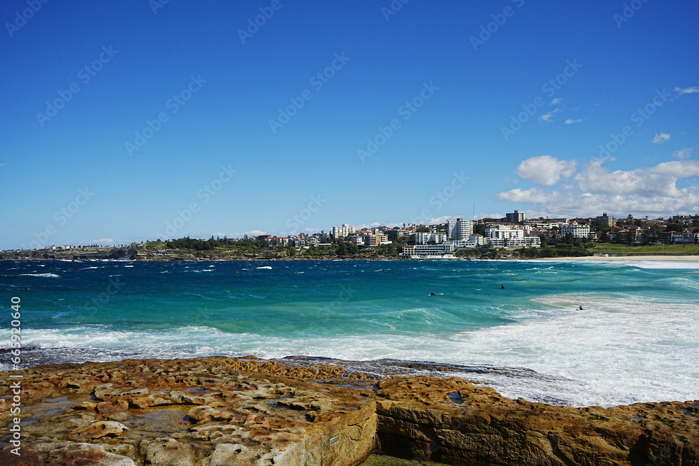 Bondai Beach in Sydney, NSW, Australia - オーストラリア シドニー ボンダイビーチ