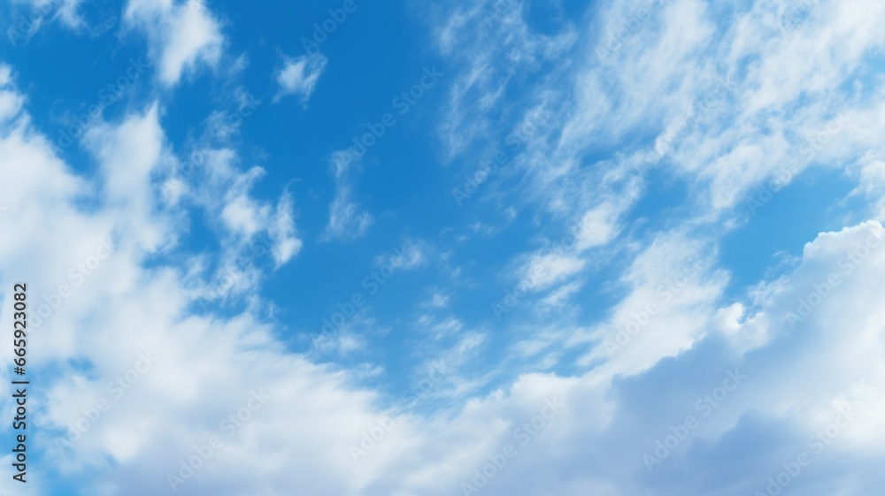 Sky and cloud background