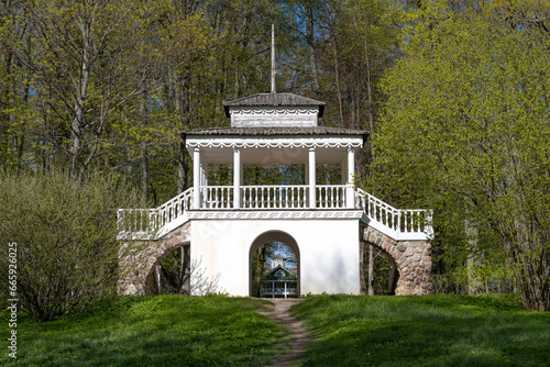 The ancient pavilion 