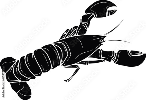 lobster silhouette