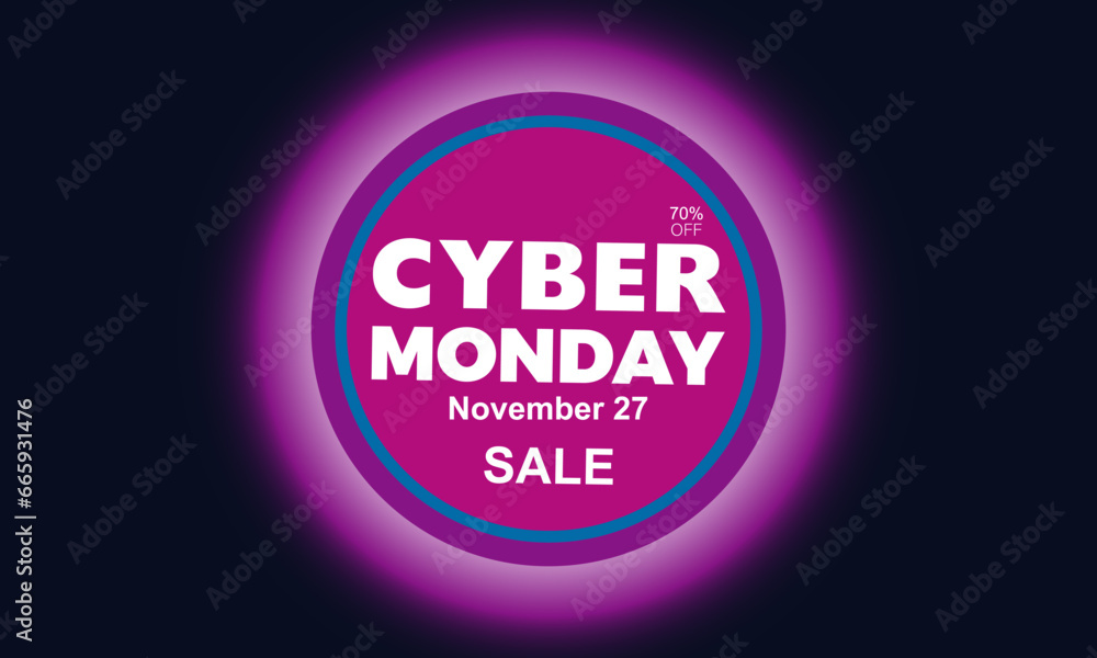 Cyber Monday Sale Online Shopping Concept with Digital Devices, Shopping Bag, and Discounts banner. Vector template for background, banner, card, poster design. Cyber Monday Sale Online Shopping Concept with Digital Devices, Shopping Bag, and Discounts banner. Vector template for background, banner, card, poster design.