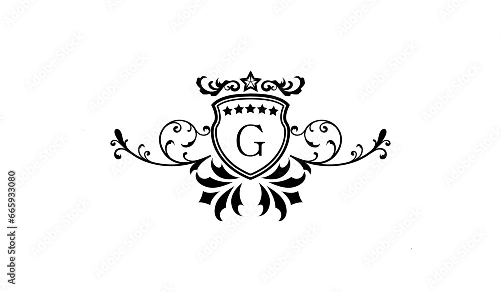 Luxury new wedding logo G