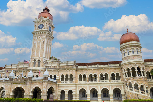 Photography The Sultan Abdul Samad building is located in front of the Merdeka Square in Jal