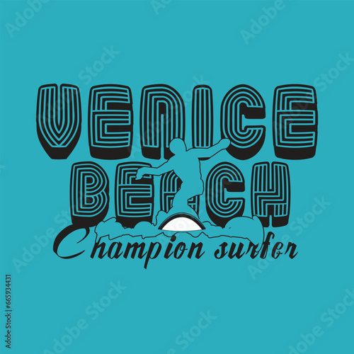 Surfing  typography . t shirt graphics. print. vector