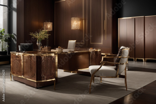 The Guilloche Harmony Furniture Collection office furniture, modern interior desin