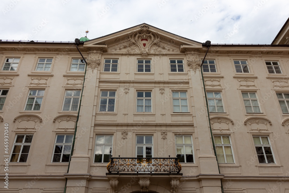 The Hofburg Imperial Palace is a former Habsburg palace in Innsbruck, Austria