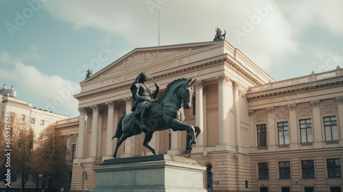 The Warszawa Grand National Opera, also known as Teatr Narodowy, is a prominent cultural and architectural landmark located in downtown Warsaw, Poland