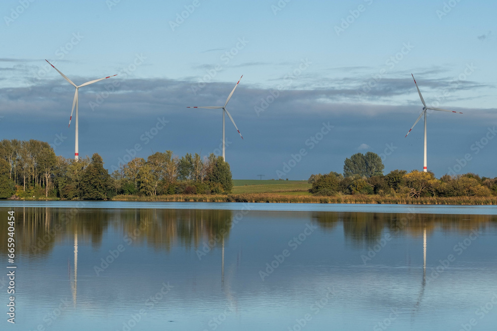 Wind turbines in Brandenburg