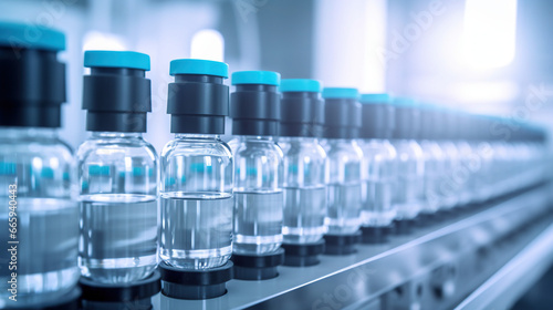 Pharmaceutical Industry Insight: Vial Production Line at Medicine Factory