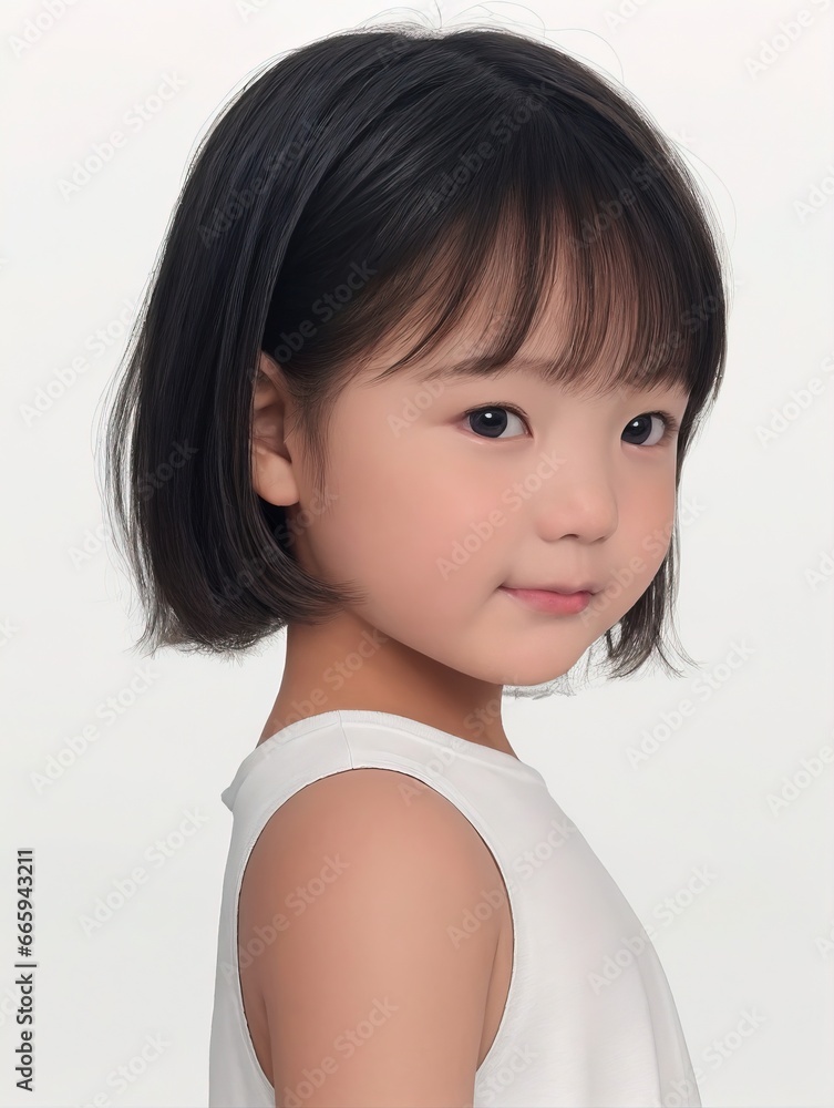 Cute Asian Little Baby Kid Girl Smiling Child Children Portrait Solid Color Background Photo Photography Cute Asian Little Baby Kid Girl Smiling Child Children Portrait Solid Color Background Photo Photography