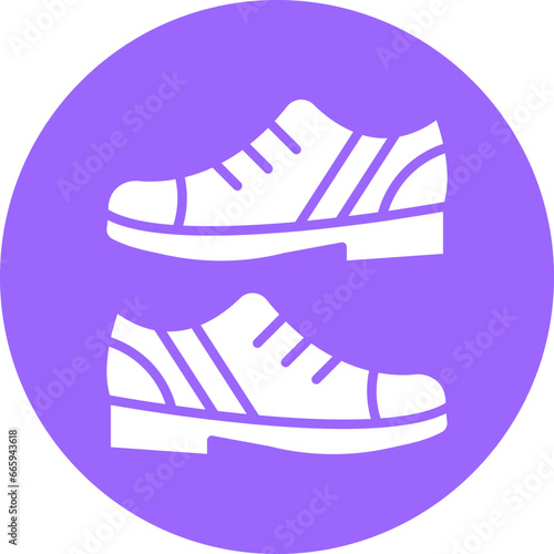 Vector Design Casual Shoes Icon Style