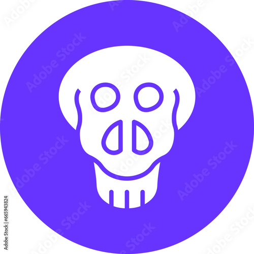 Vector Design Skull Icon Style