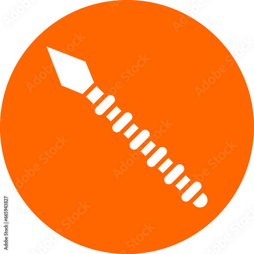 Vector Design Spear Icon Style