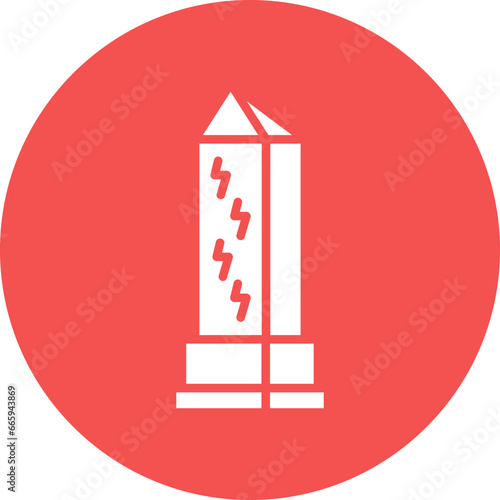 Vector Design Obelisk Icon Style