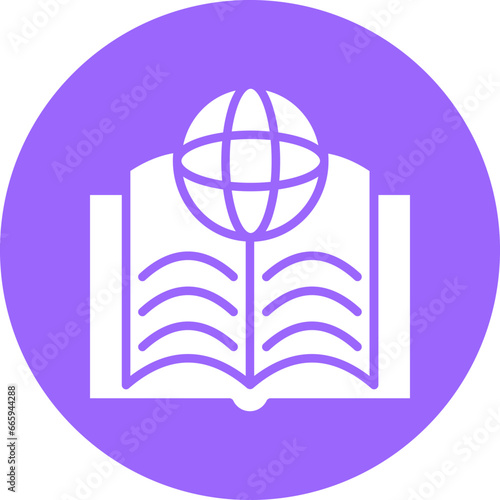 Vector Design Encyclopedia Icon Style